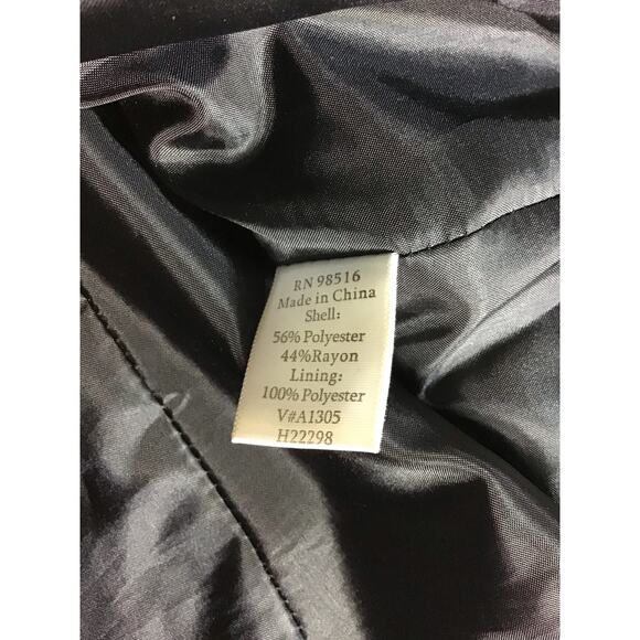 ColdWater Creek Women’s Vintage Tapestry Print Button Front Blazer Sz. 2x EUC - Picture 6 of 11